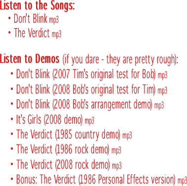 Listen to the Songs: